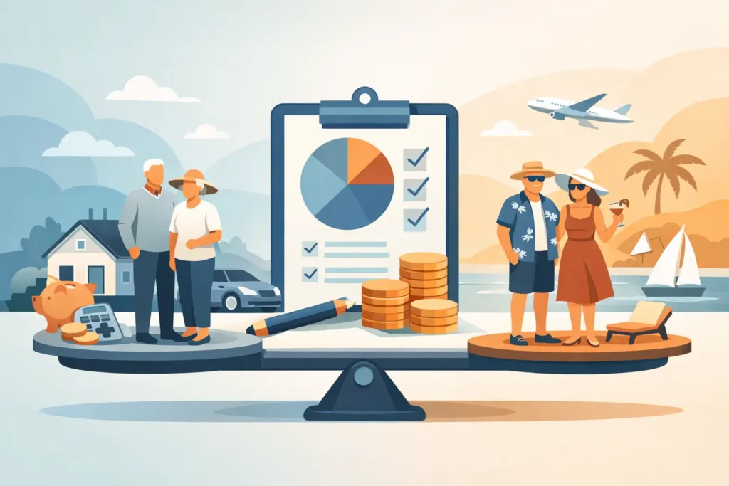 Example Retirement Budget by Lifestyle Choices