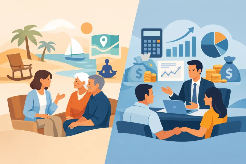 Retirement Coach vs Financial Planner Differences