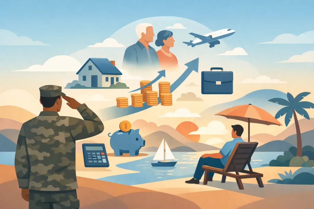 Create Retirement Goals After Military Service
